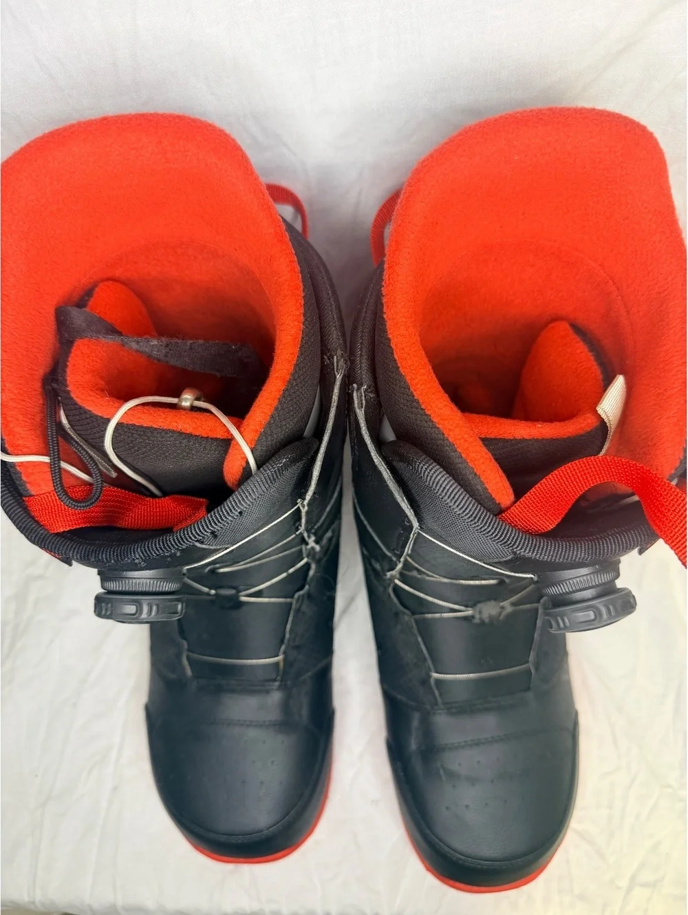 Burton Highline BOA Men’s Size 13 Black Red Snowboard Boots Imprint 1